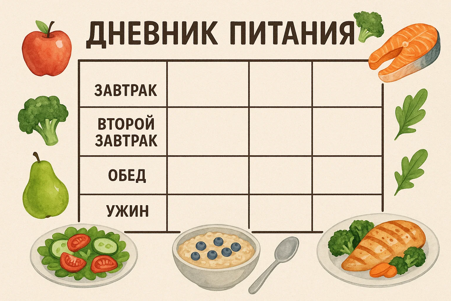 Дневник питания